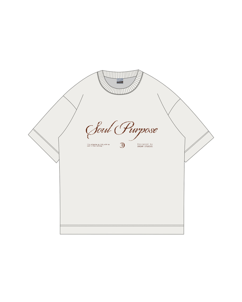 SOUL | Pearl White Tee