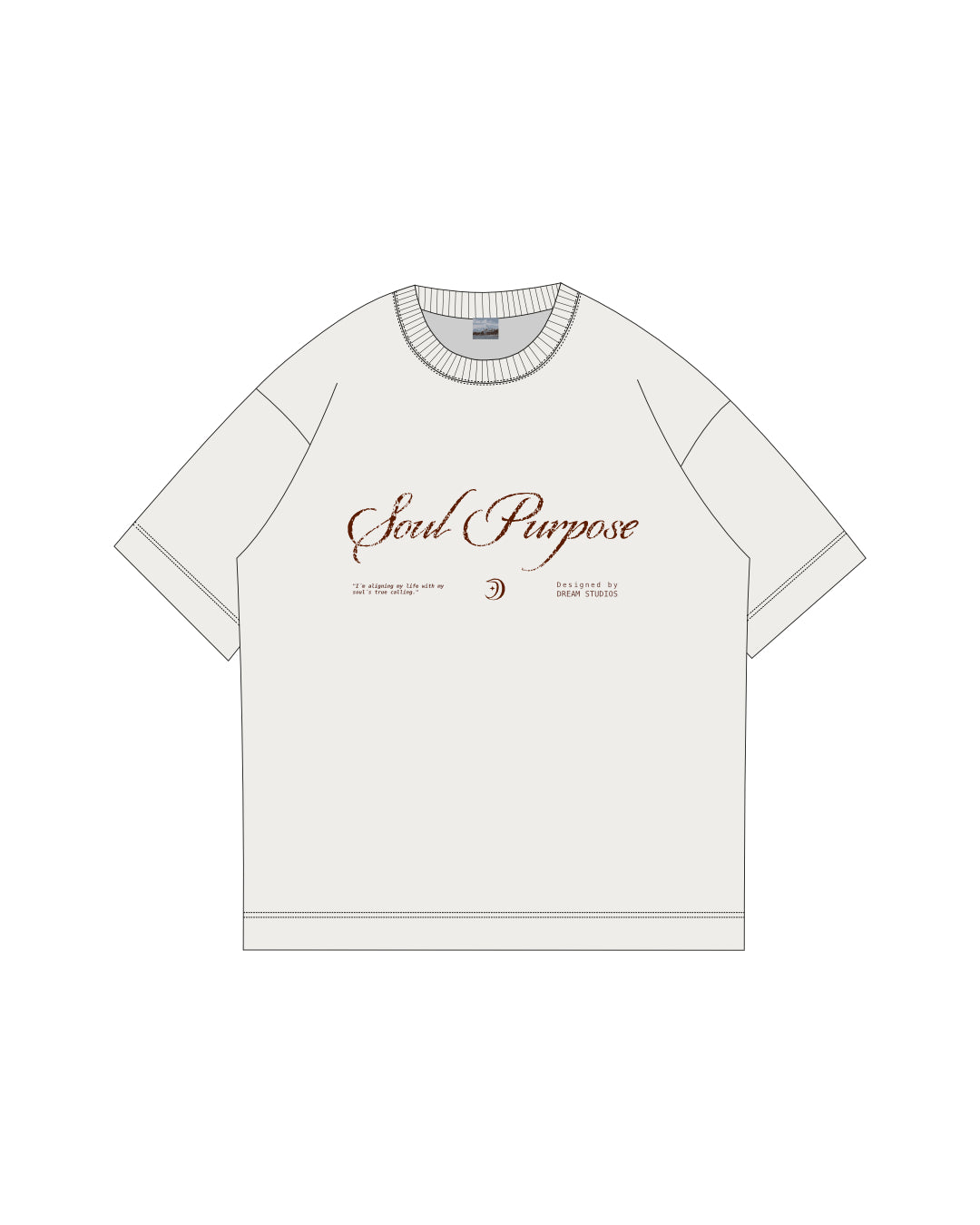 SOUL | Pearl White Tee