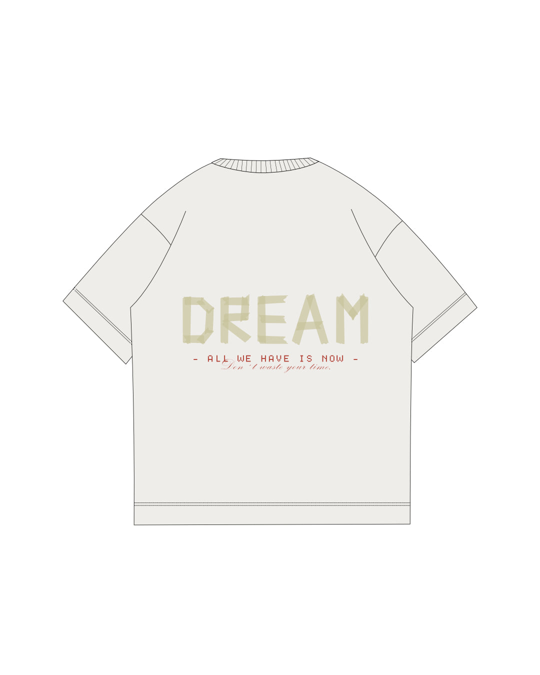 TAPED | Pearl White Tee