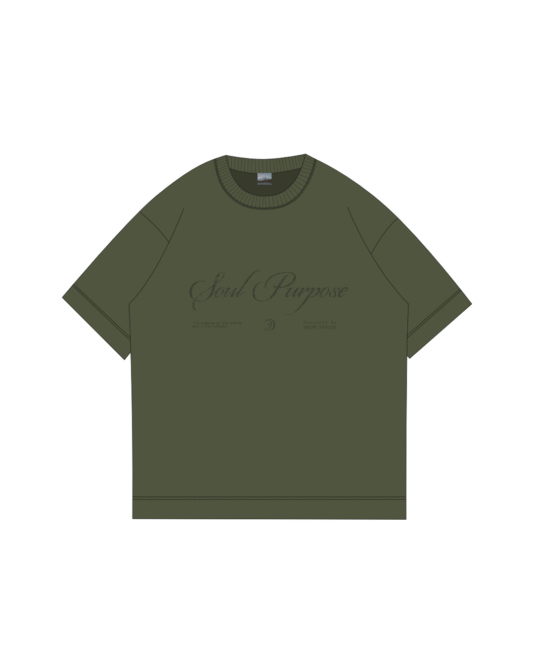 SOUL | Military Green Tee