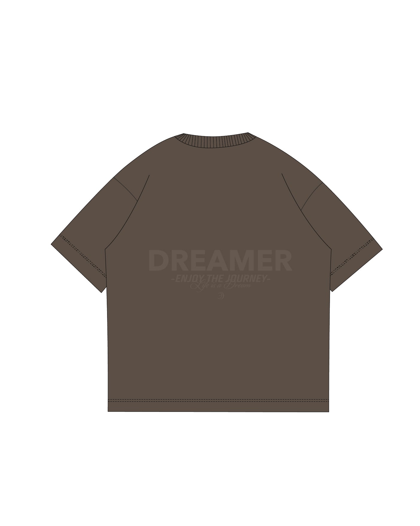 MUST | Soft Brown Boxy Tee