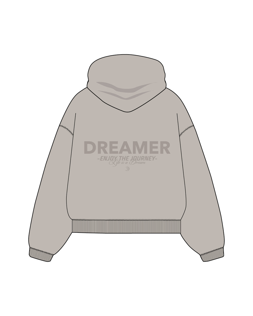 MUST | Beige Hoodie