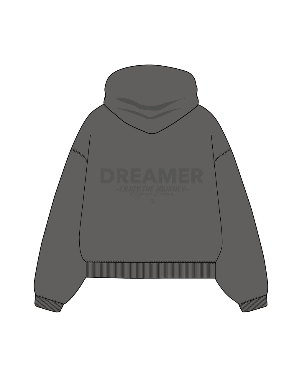 MUST | Charcoal Hoodie