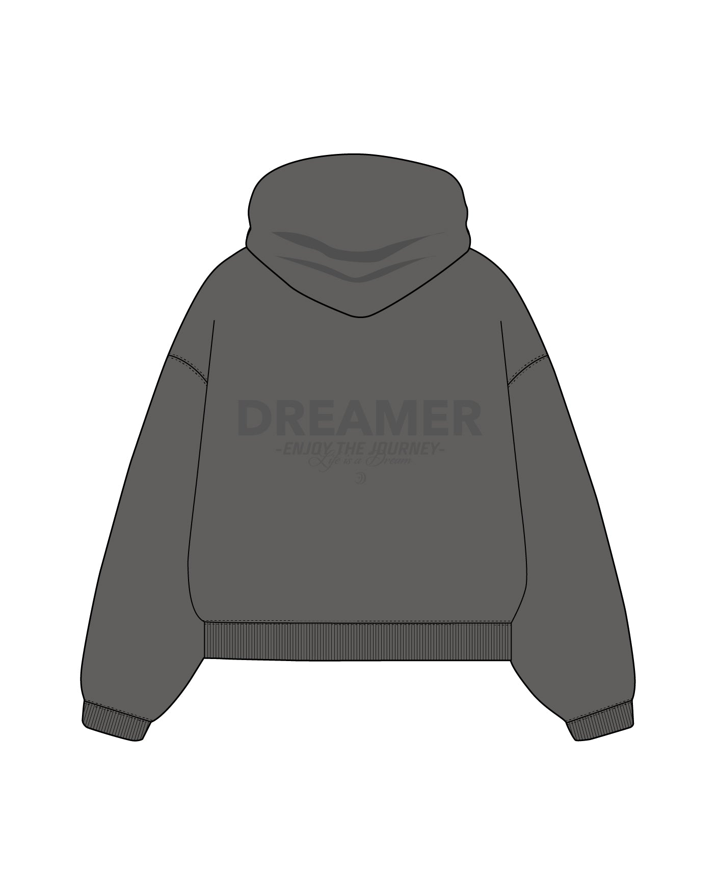 MUST | Charcoal Hoodie