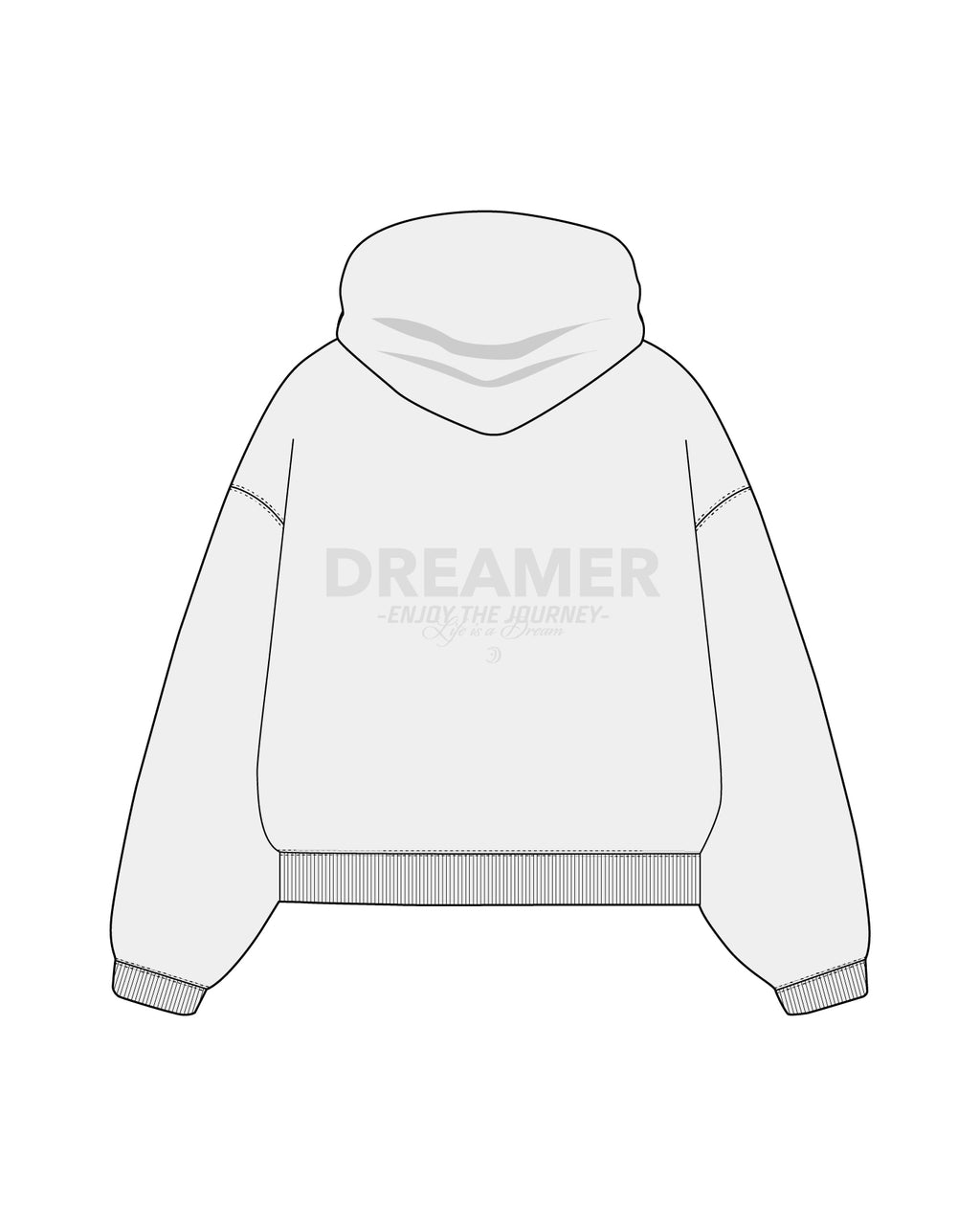 MUST | Pearl white Hoodie