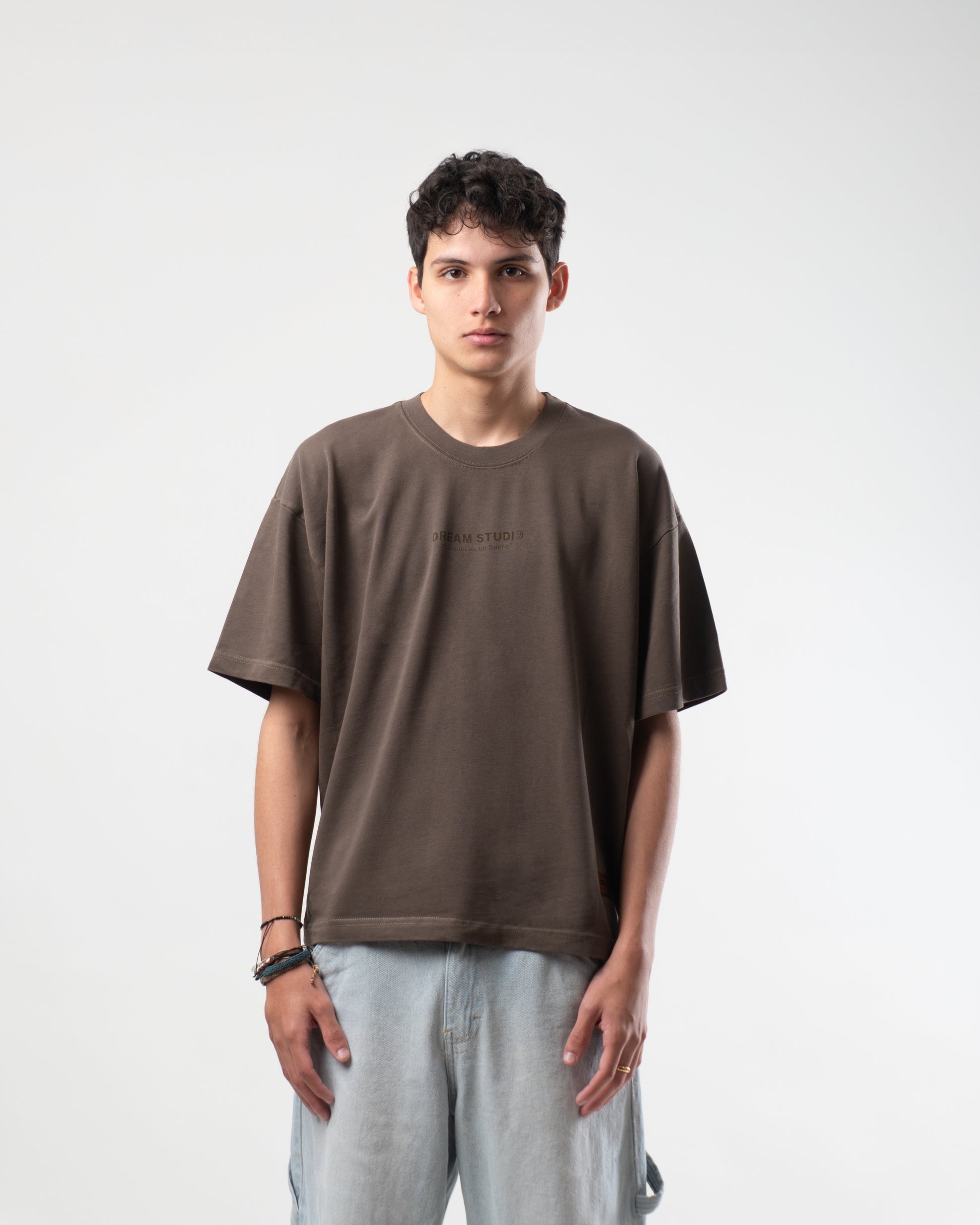MUST | Soft Brown Boxy Tee