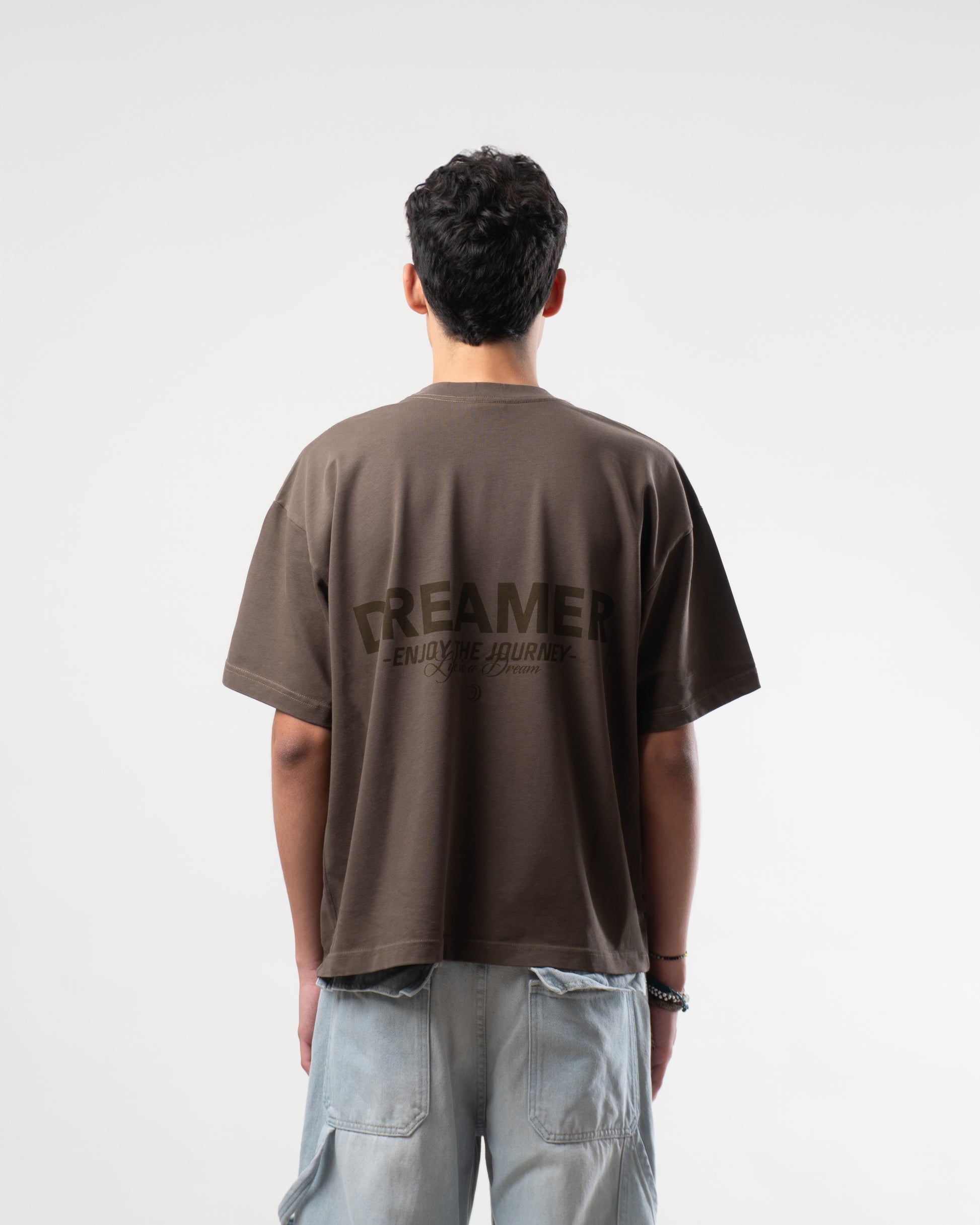 MUST | Soft Brown Boxy Tee