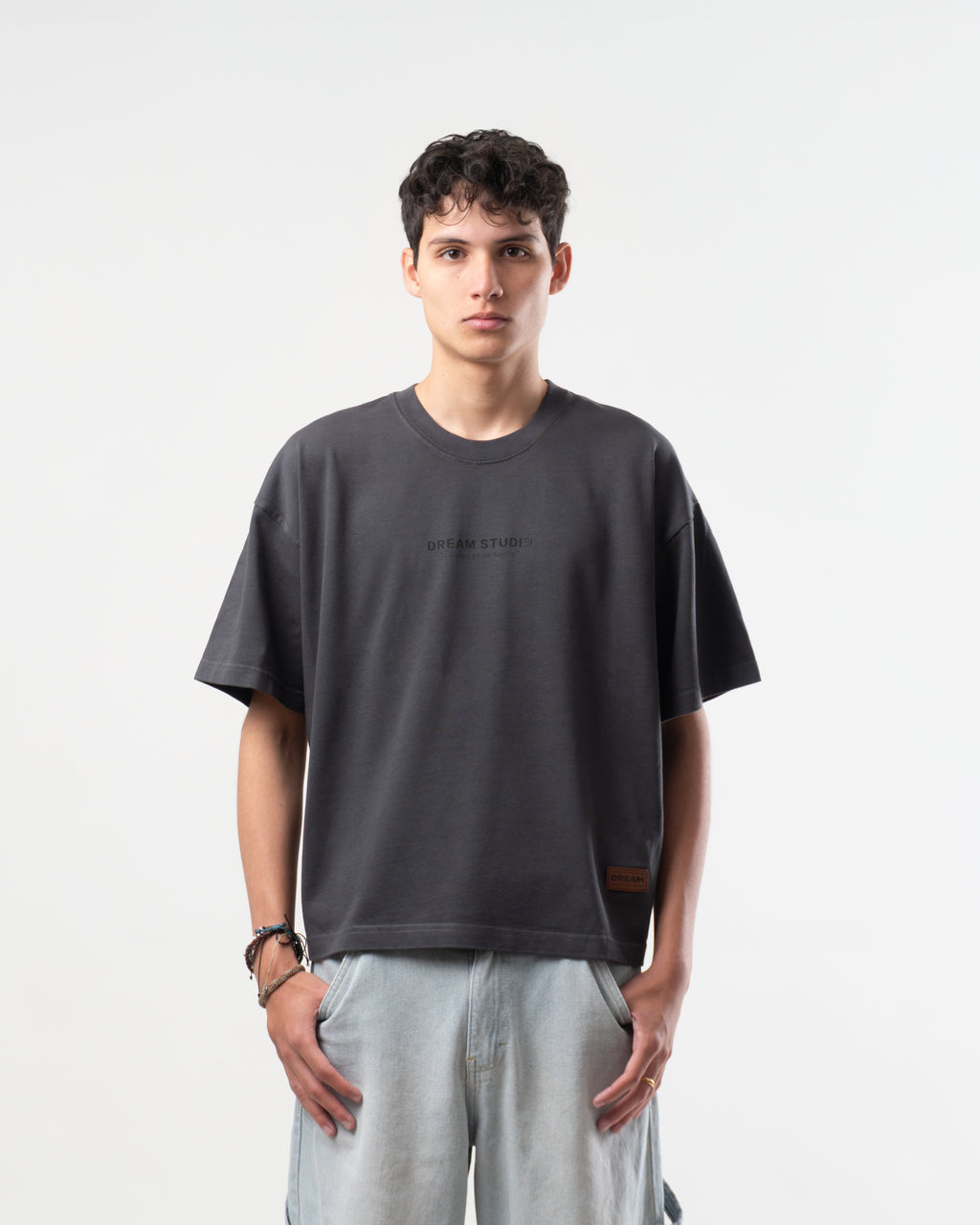 MUST | Charcoal Boxy Tee