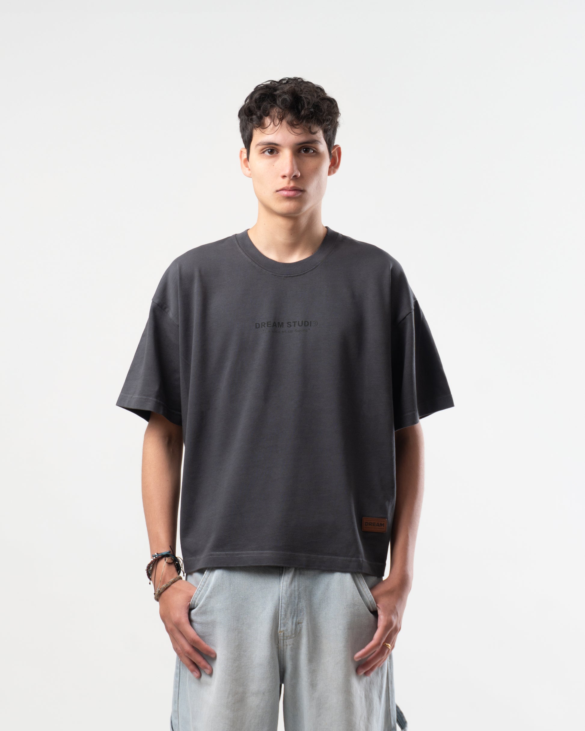 MUST | Charcoal Boxy Tee