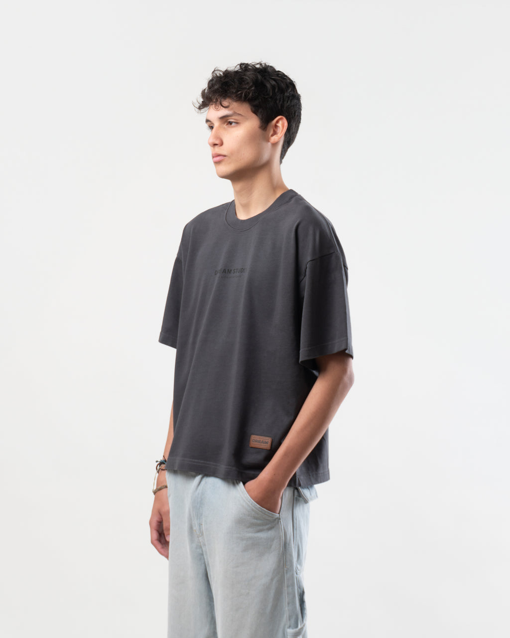 MUST | Charcoal Boxy Tee