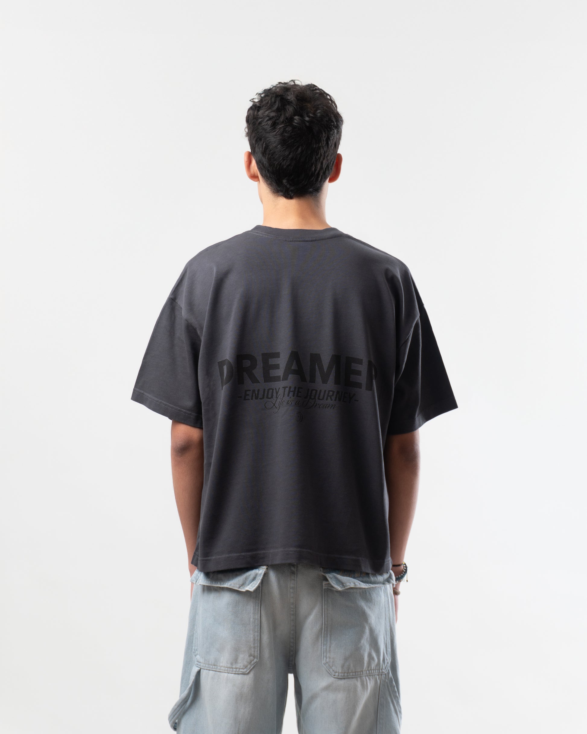 MUST | Charcoal Boxy Tee