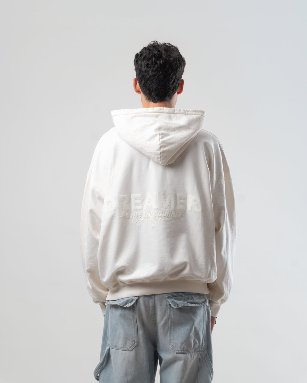 MUST | Pearl white Hoodie