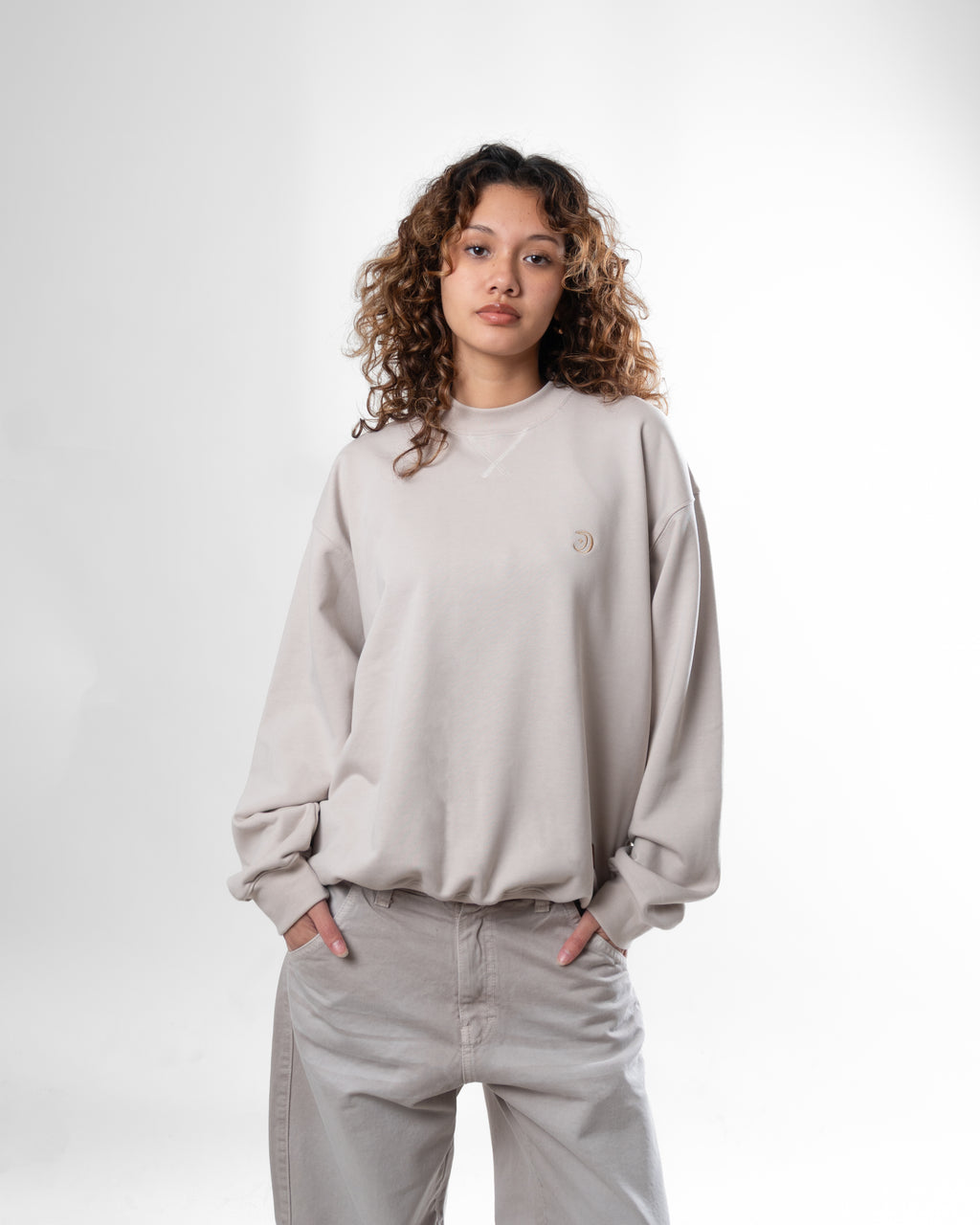 SAND | Soft Blue Crewneck