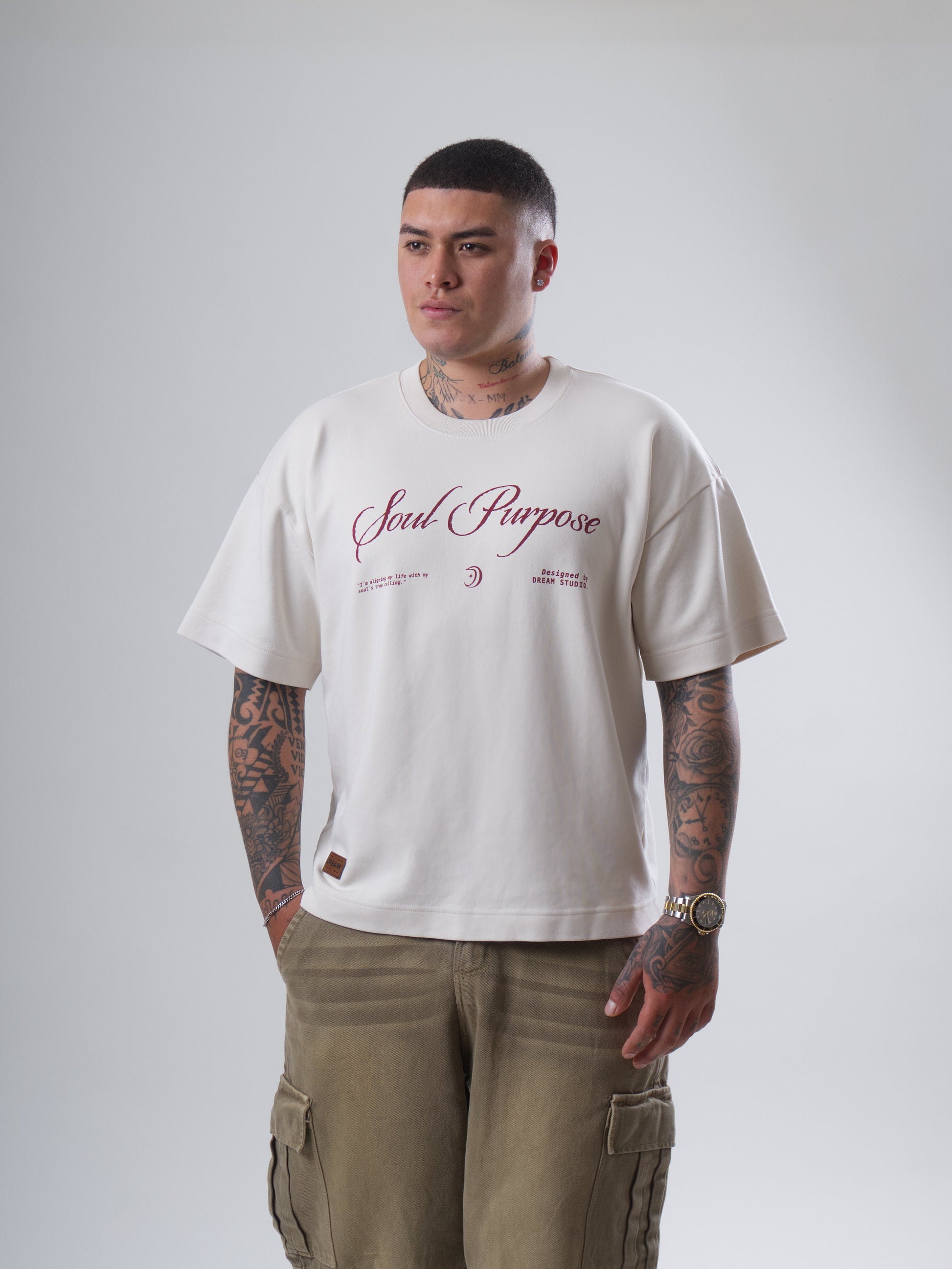 SOUL | Pearl White Tee