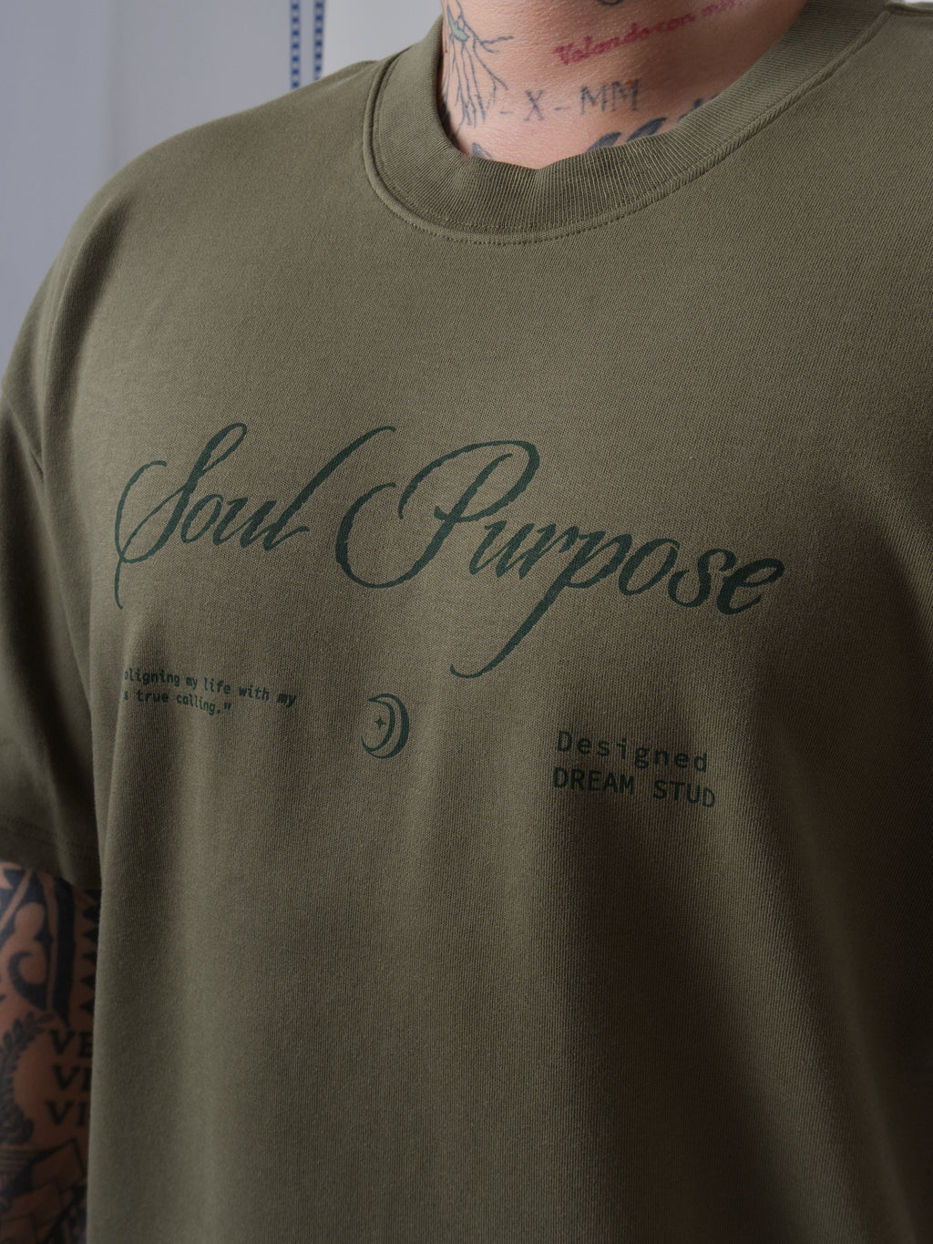 SOUL | Military Green Tee