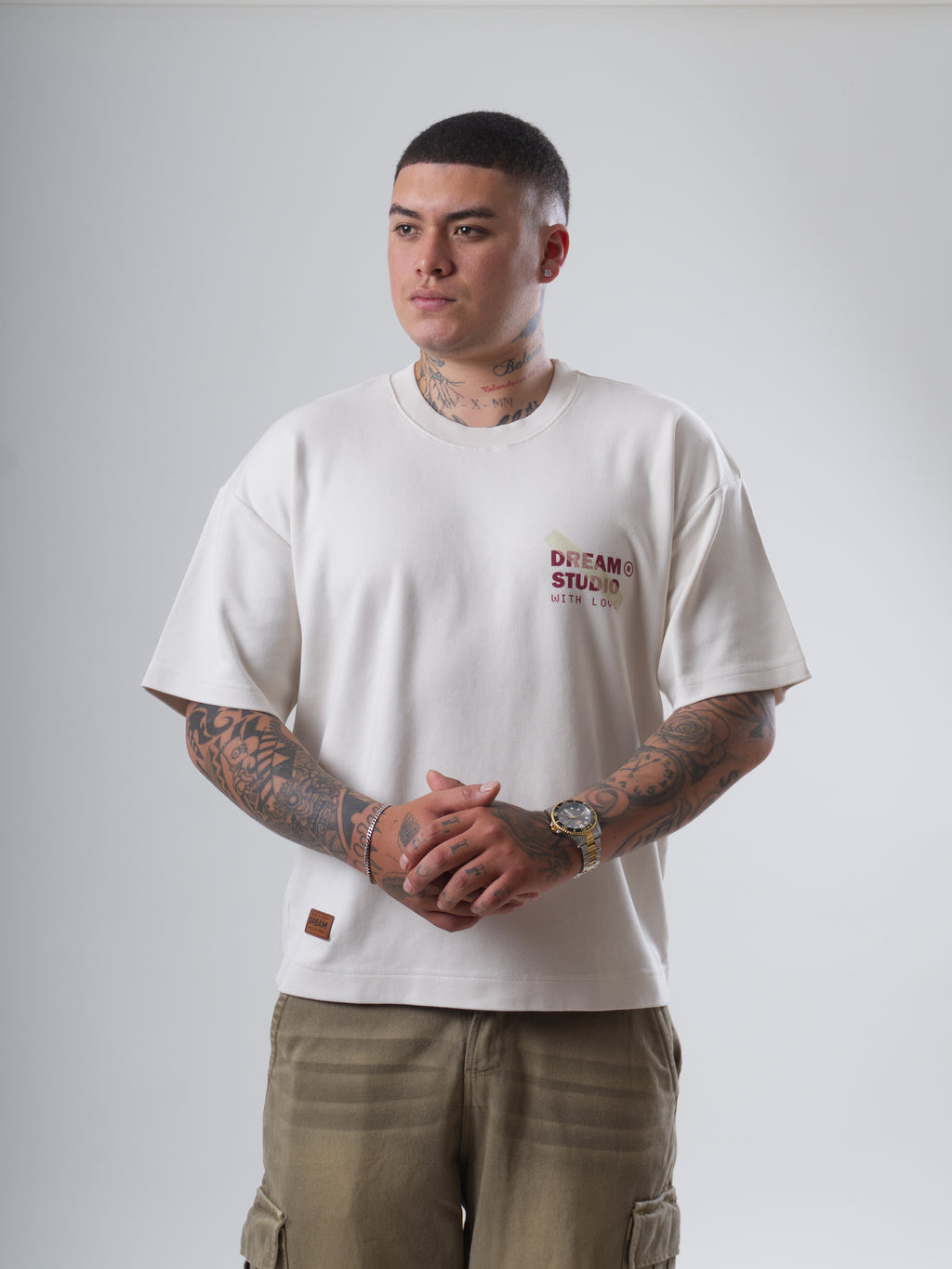 TAPED | Pearl White Tee