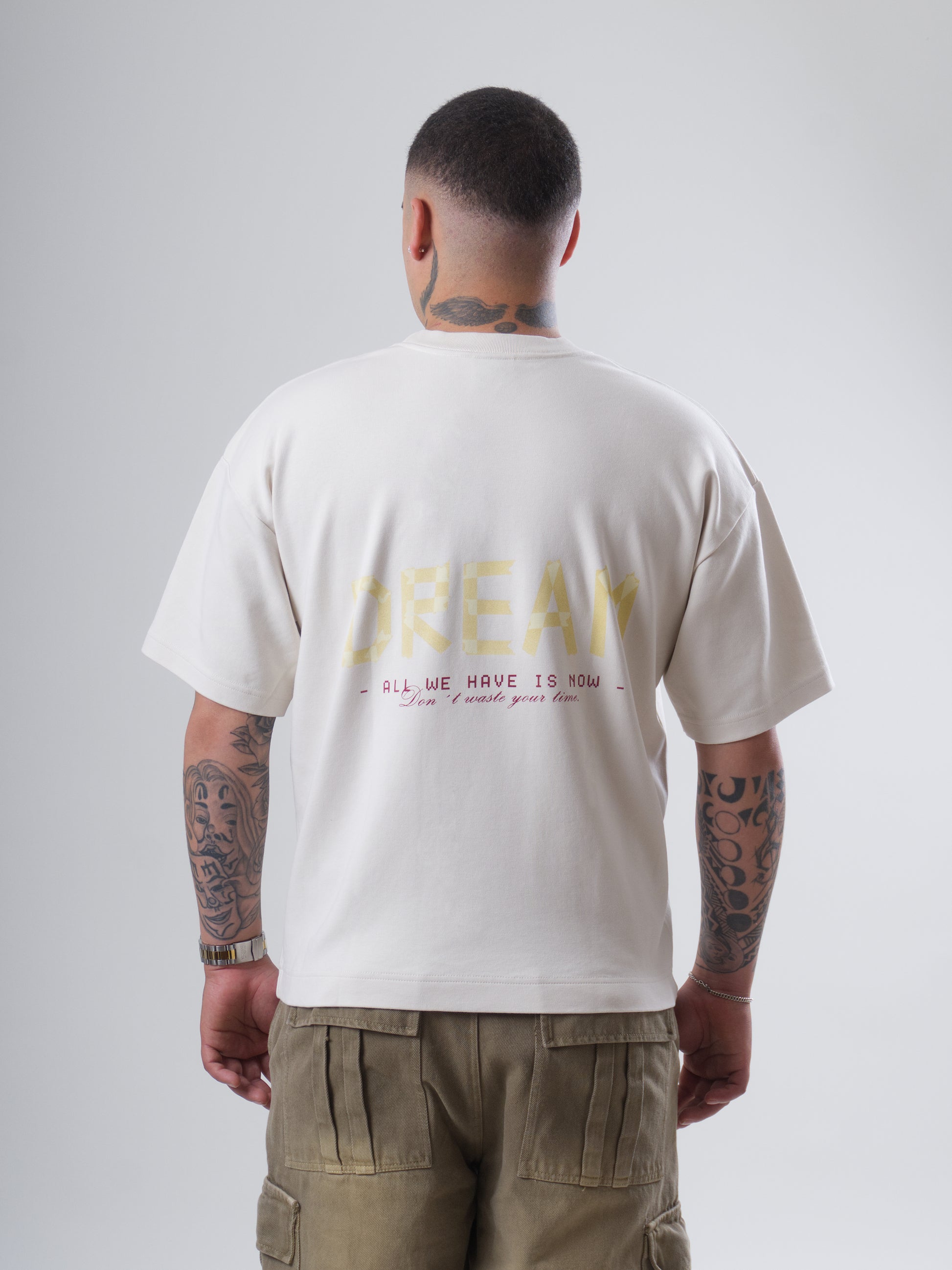 TAPED | Pearl White Tee