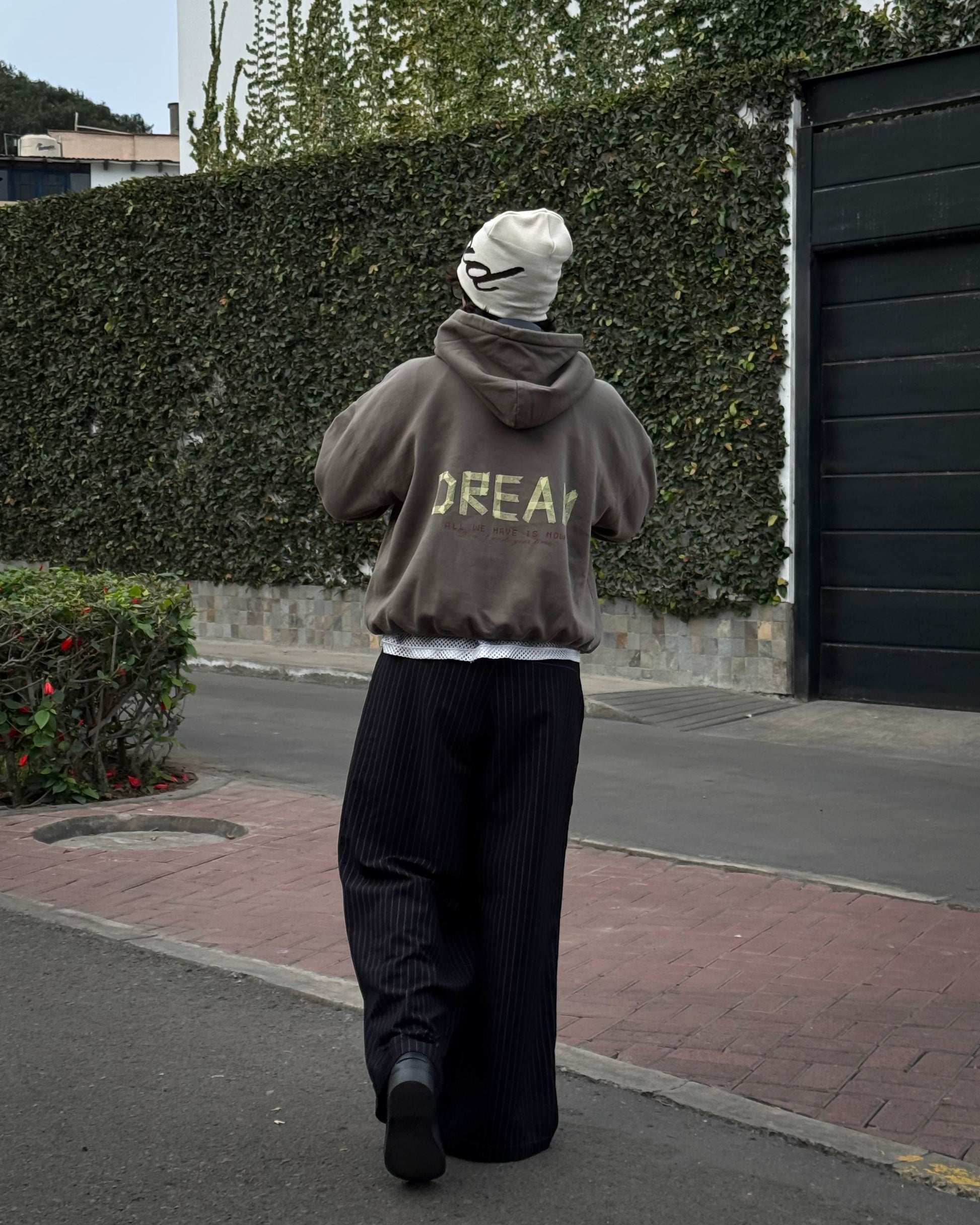 TAPED gray | Hoodie